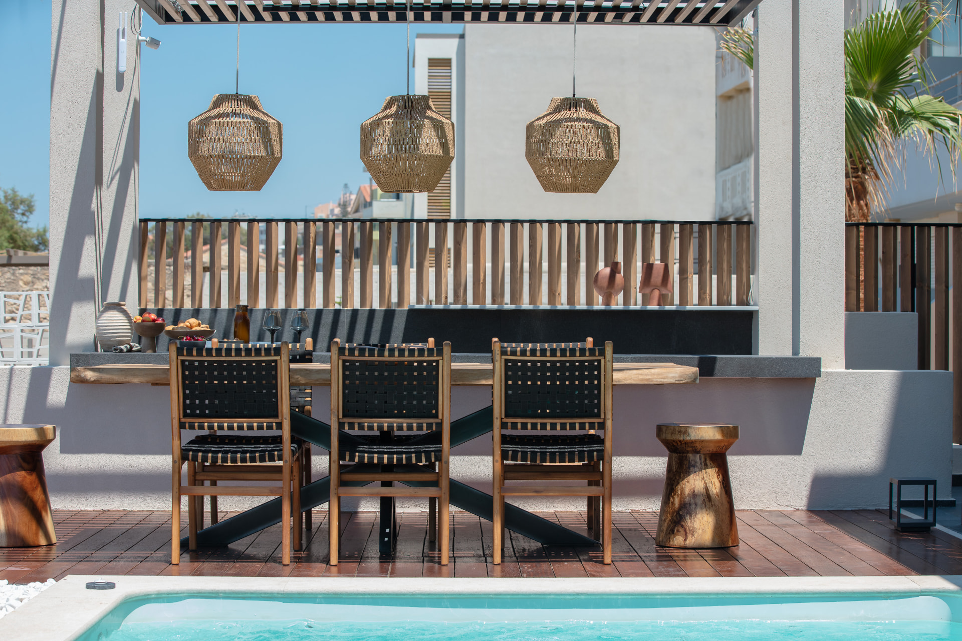 Dining Pergola Table